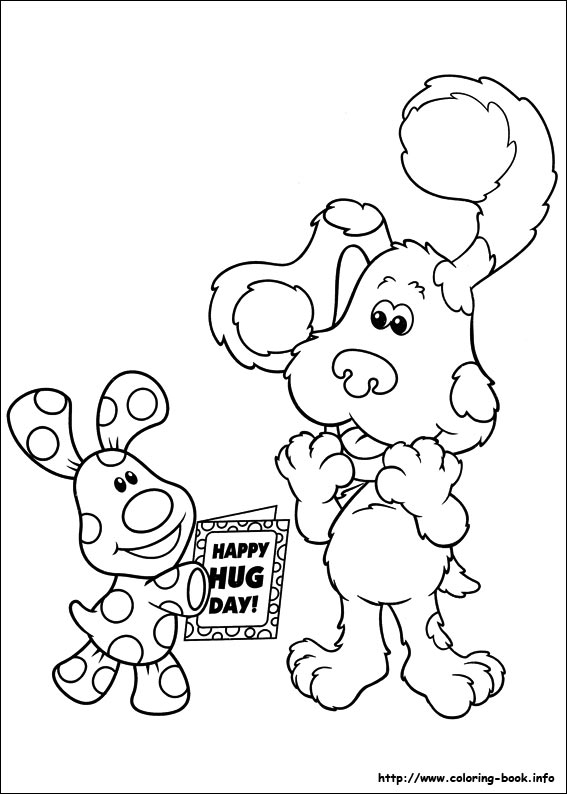 Blue's Clues coloring picture