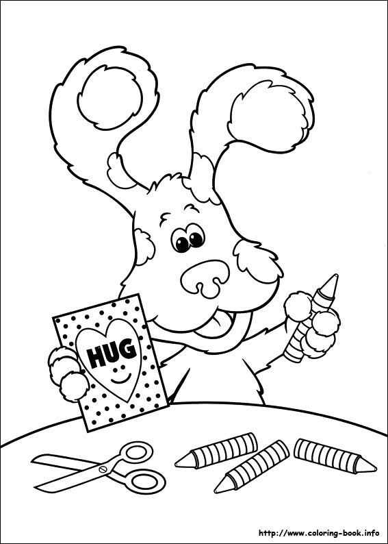 Blue's Clues coloring picture