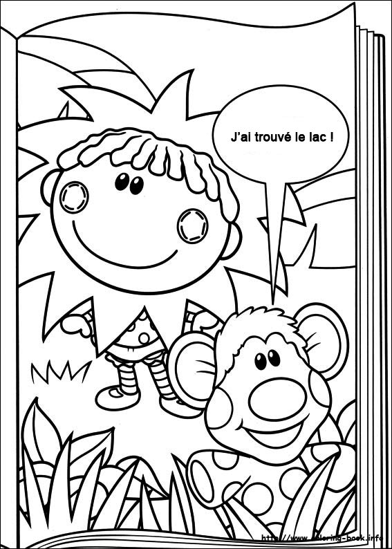 Blue's Clues coloring picture