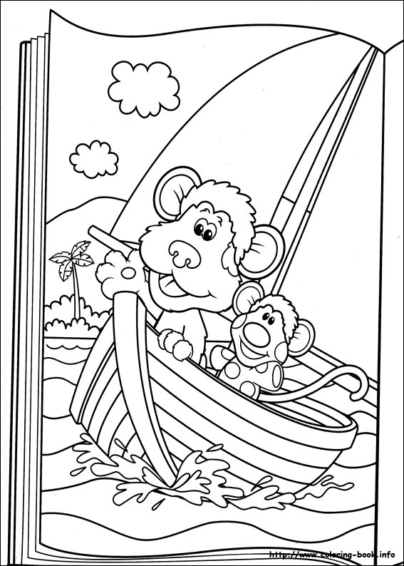 Blue's Clues coloring picture