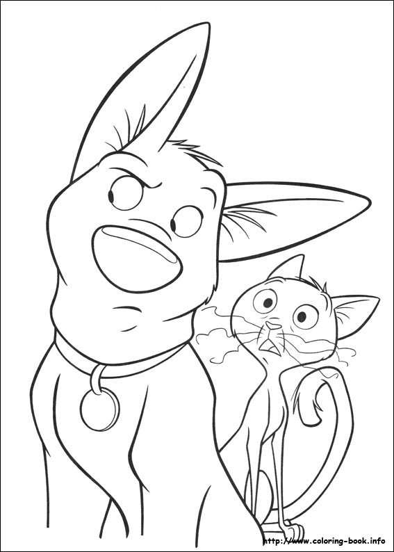 Bolt coloring picture