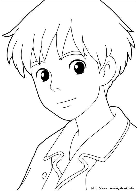 The Borrower Arrietty coloring picture