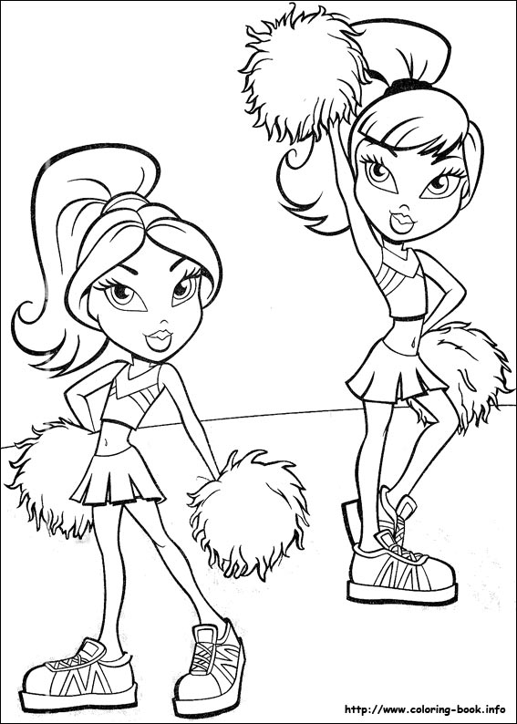 Bratz coloring picture