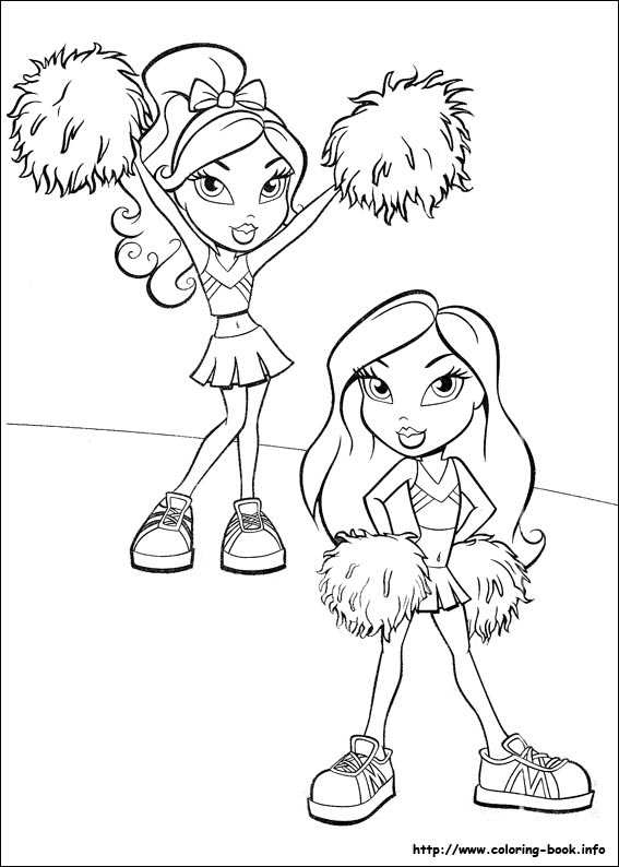 Bratz coloring picture