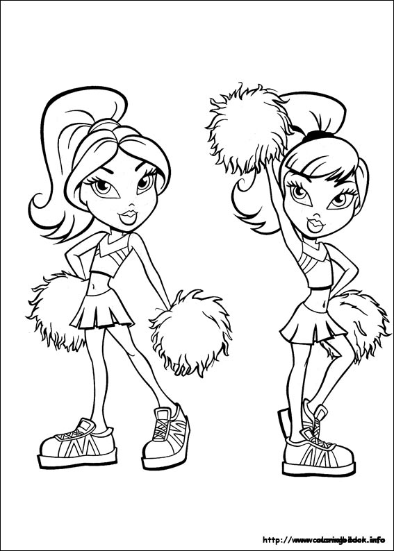 Bratz coloring picture