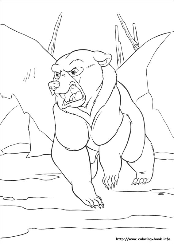 Brother Bear 2 coloring picture