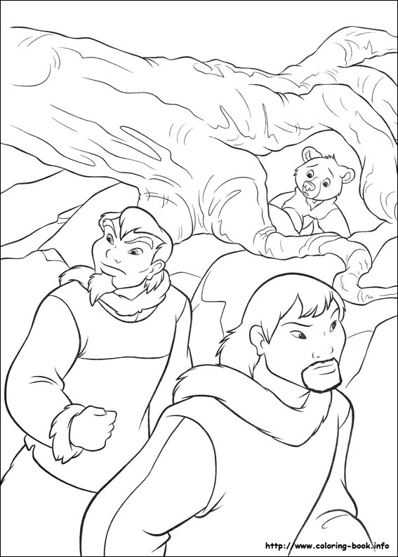 Brother Bear 2 coloring picture