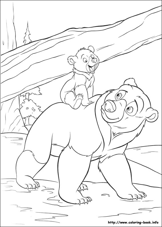 Brother Bear 2 coloring picture