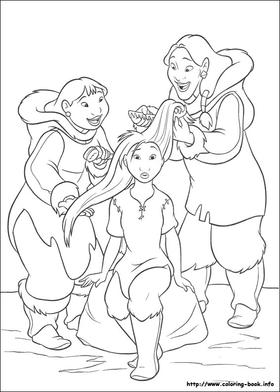 Brother Bear 2 coloring picture