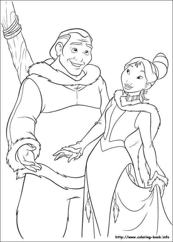 Brother Bear 2 coloring picture