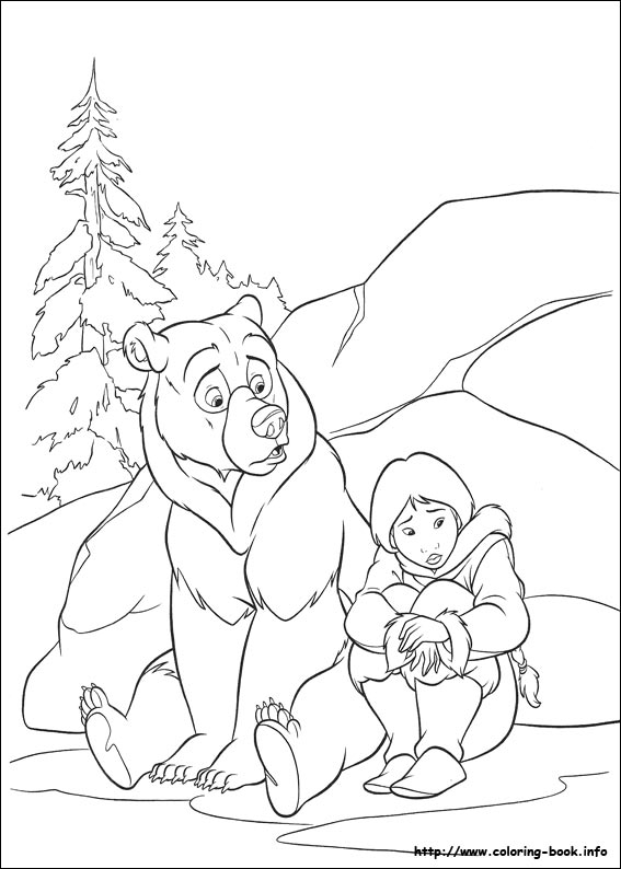 Brother Bear 2 coloring picture