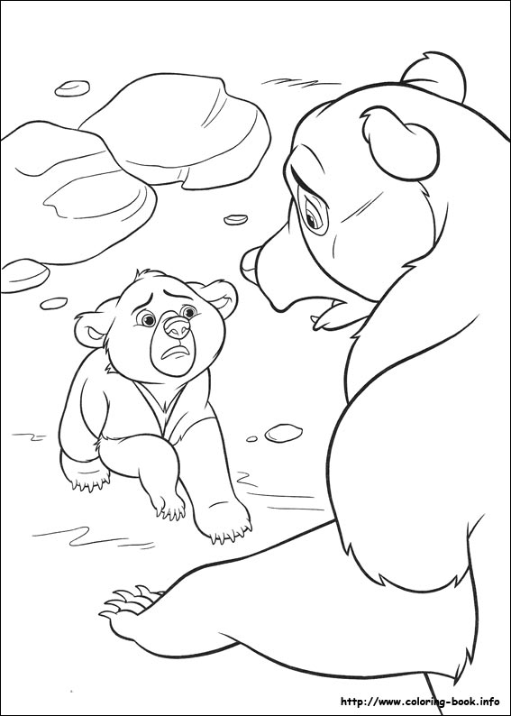 Brother Bear 2 coloring picture