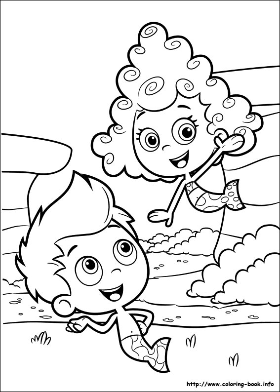 Bubble Guppies coloring picture