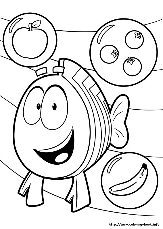 Bubble Guppies coloring picture