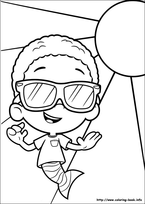 Bubble Guppies coloring picture