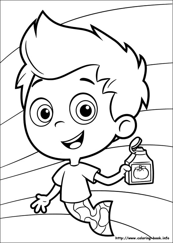 Bubble Guppies coloring picture