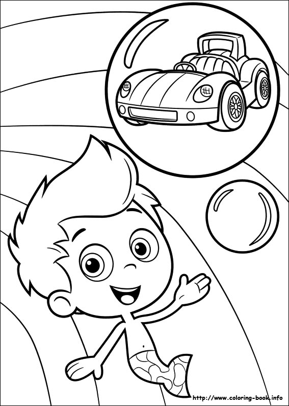 Bubble Guppies coloring picture