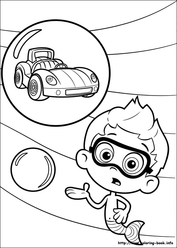 Bubble Guppies coloring picture