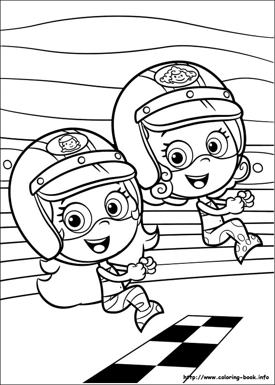 Bubble Guppies coloring picture