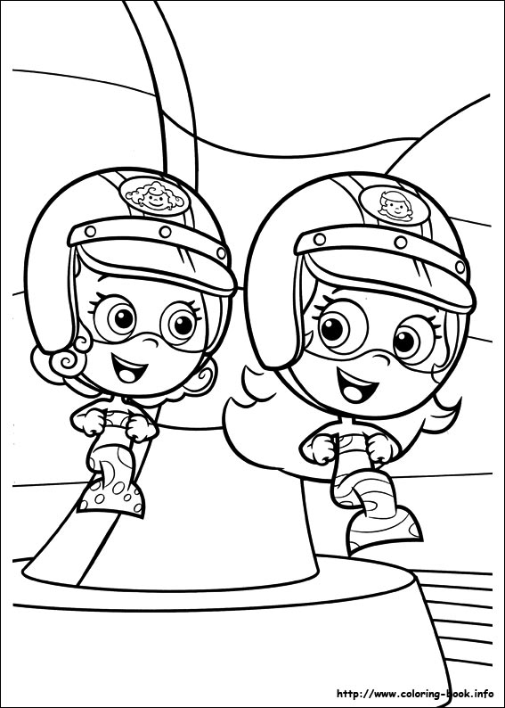 Bubble Guppies coloring picture