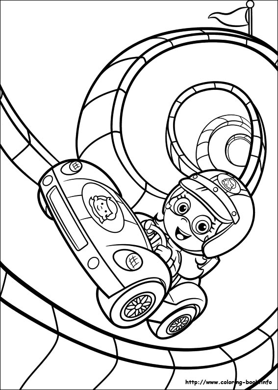 Bubble Guppies coloring picture