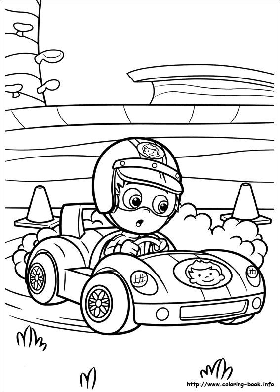 Bubble Guppies coloring picture