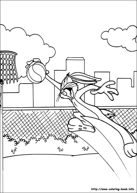 Bugs Bunny coloring picture