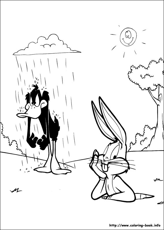 Bugs Bunny coloring picture