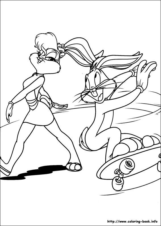 Bugs Bunny coloring picture