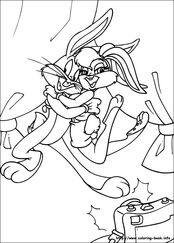 Bugs Bunny coloring picture