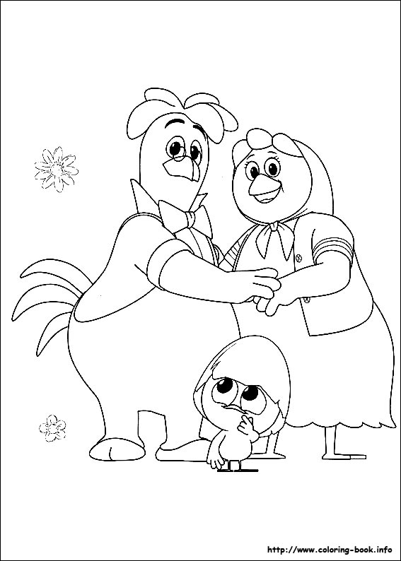 Calimero coloring picture