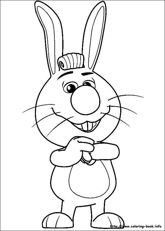 Calimero coloring picture