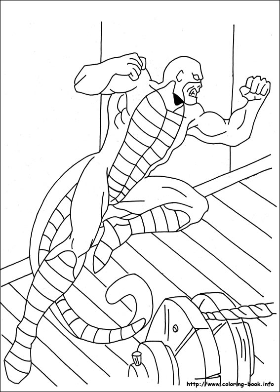 Captain America coloring picture