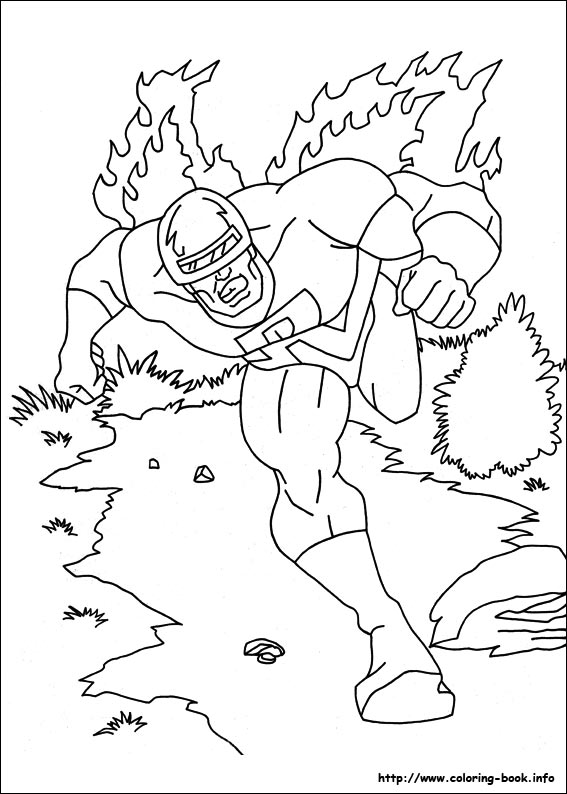 Captain America coloring picture