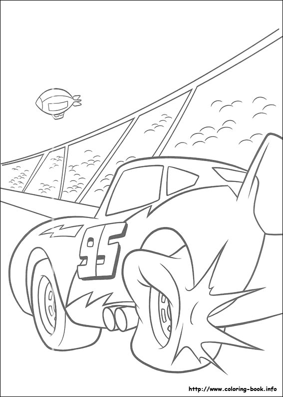 Cars coloring picture