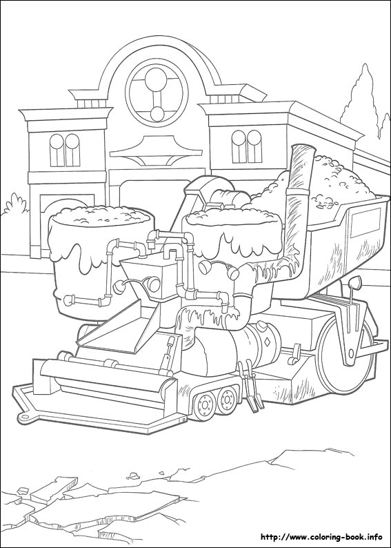 Cars coloring picture