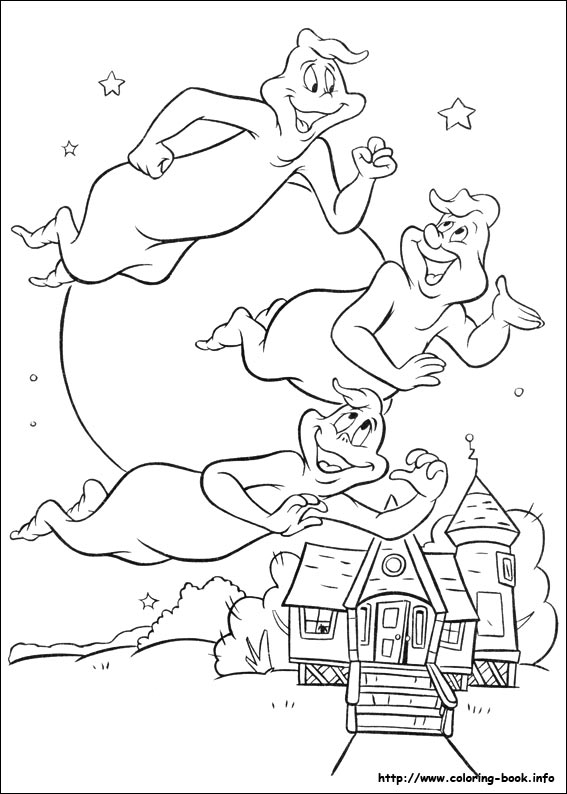 Casper coloring picture