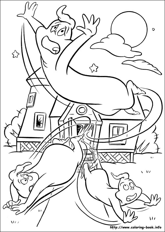 Casper coloring picture