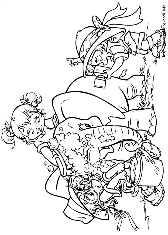 Alvin and the Chipmunks coloring picture