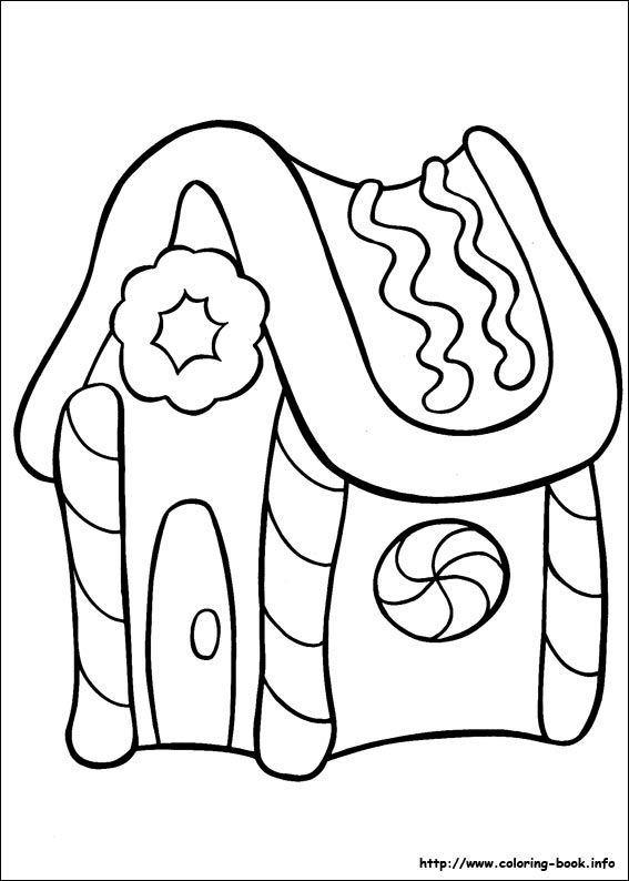 Christmas coloring picture