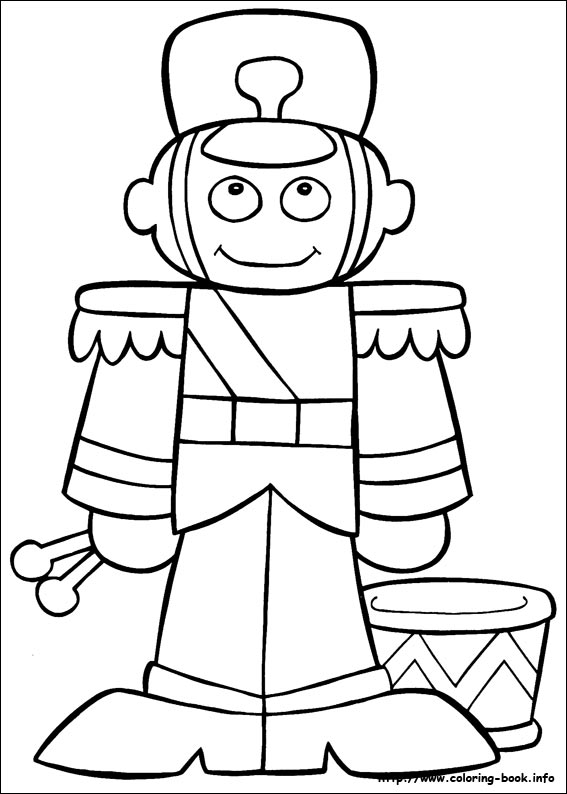 Christmas coloring picture