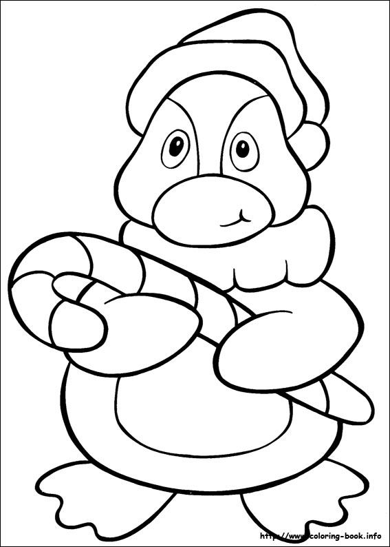 Christmas coloring picture