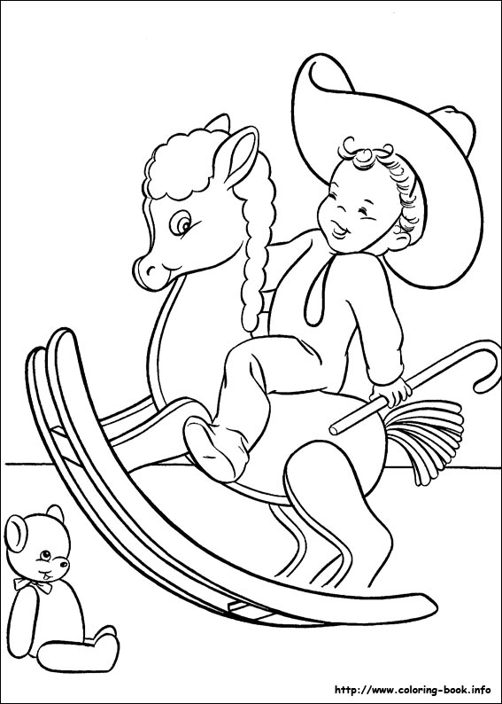 Christmas coloring picture