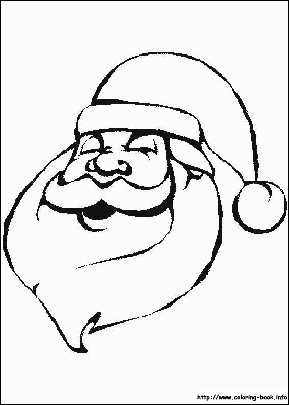 Christmas coloring picture