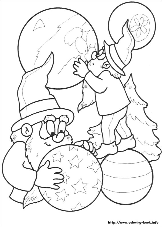 Christmas coloring picture