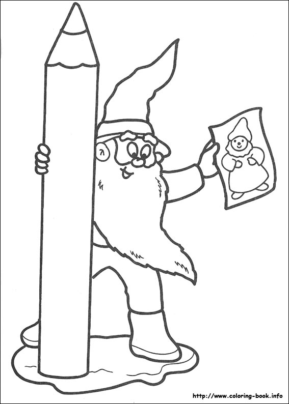 Christmas coloring picture