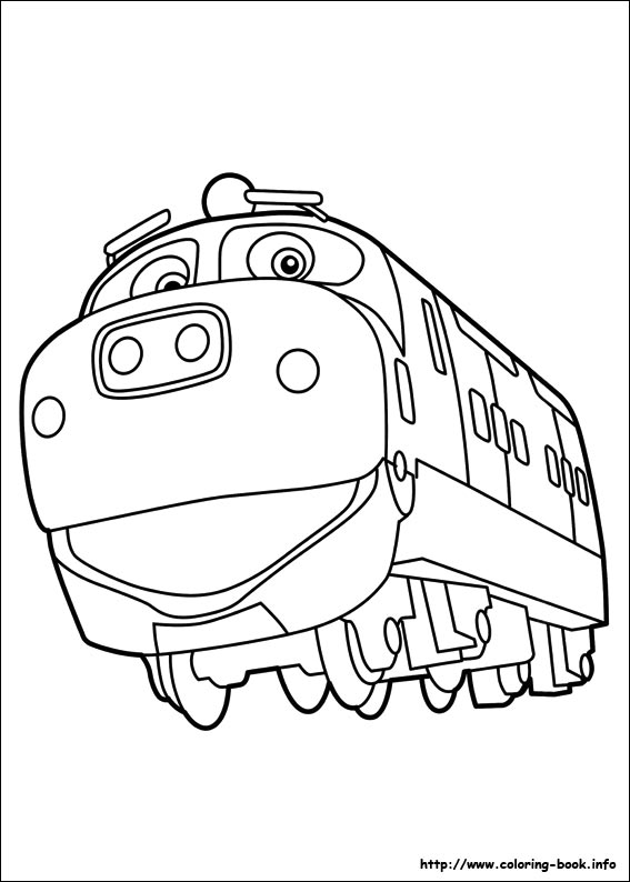 Chuggington coloring picture