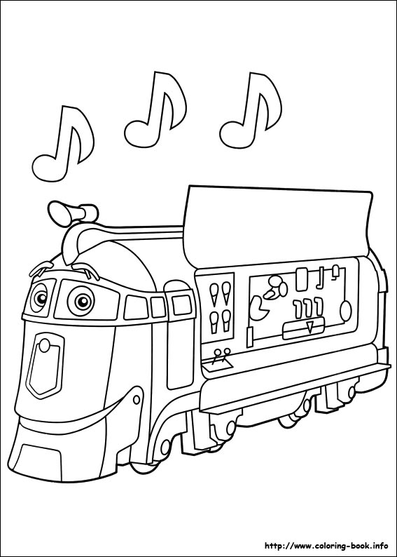 Chuggington coloring picture