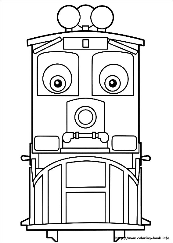 Chuggington coloring picture