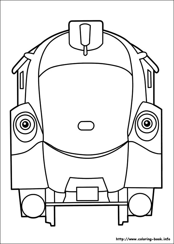 Chuggington coloring picture